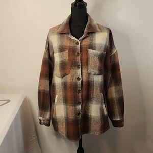 Gilded Intent womens shacket size L